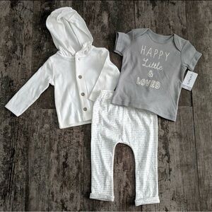 Carter's Hoodie Shirt and Pants Set of 3
